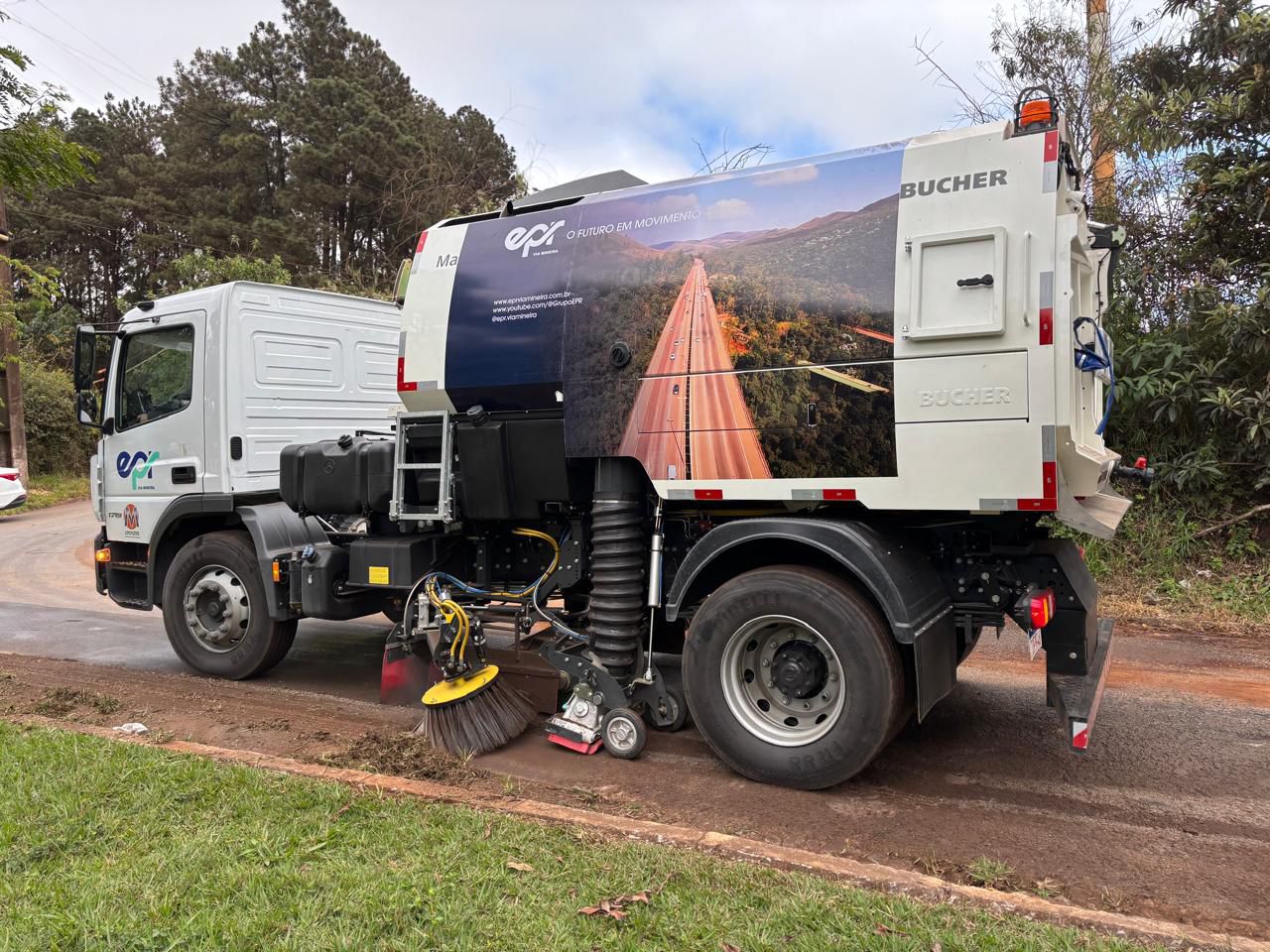 Tecnologia inédita em Minas Gerais chega à BR-040 para reforçar segurança viária e agilizar limpeza de resíduos de minério